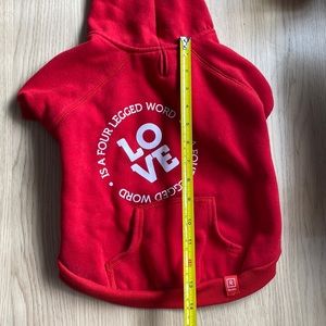 Reddy Love Dog Hoodie